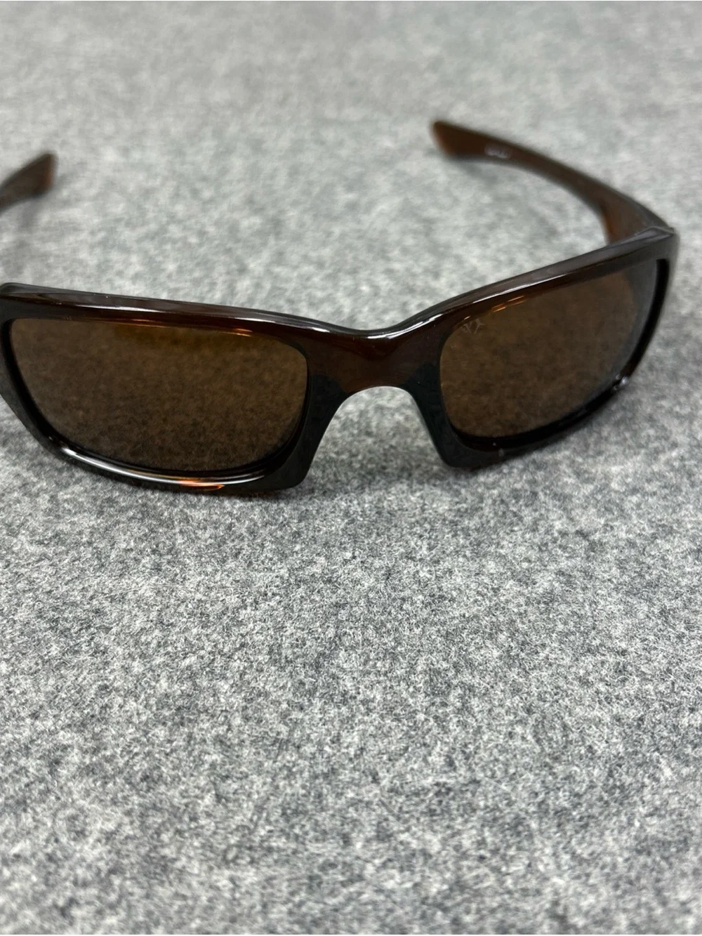 Oakley 4+1 2.0 03-442 Y2K Sunglasses Brown Tortoise Bronze Lenses USA Vintage
